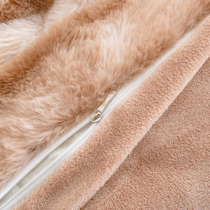 Σετ Γούνινη Παπλωματοθήκη & 2 Μαξιλαροθήκες