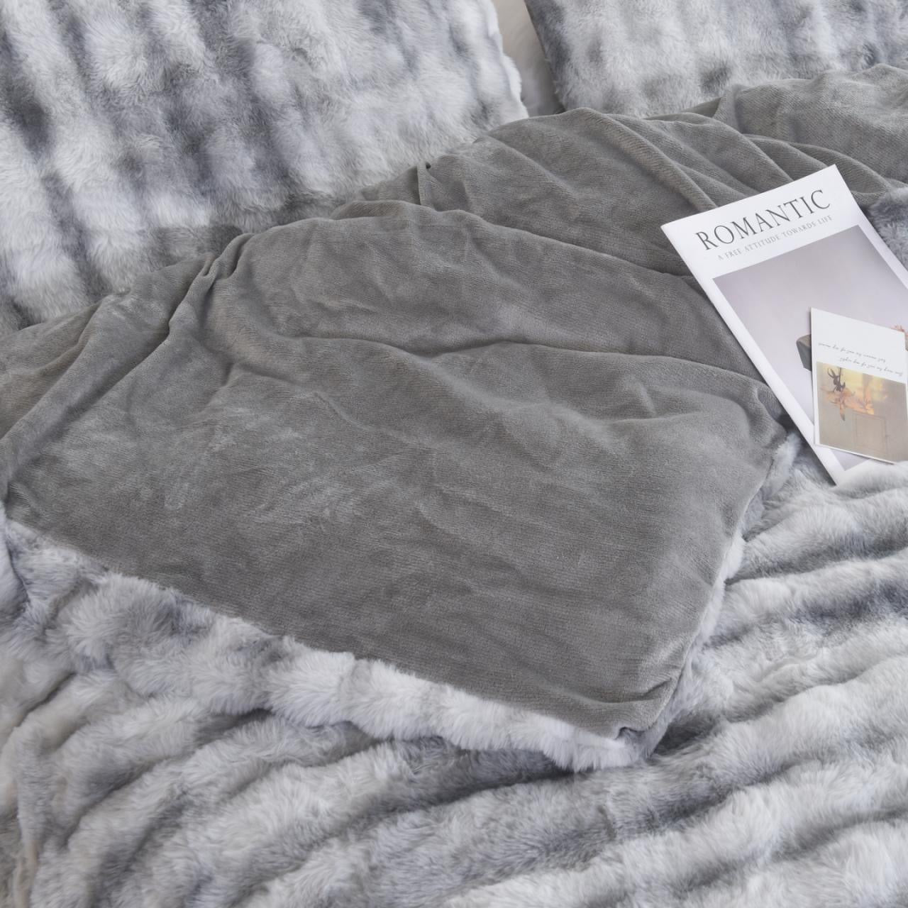 Σετ Γούνινη Παπλωματοθήκη & 2 Μαξιλαροθήκες