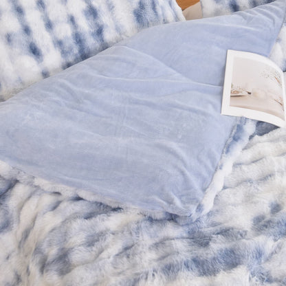 Σετ Γούνινη Παπλωματοθήκη & 2 Μαξιλαροθήκες