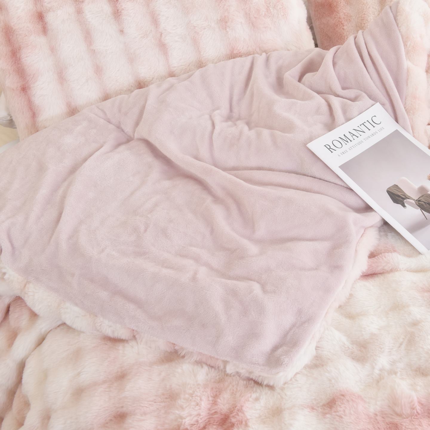 Σετ Γούνινη Παπλωματοθήκη & 2 Μαξιλαροθήκες